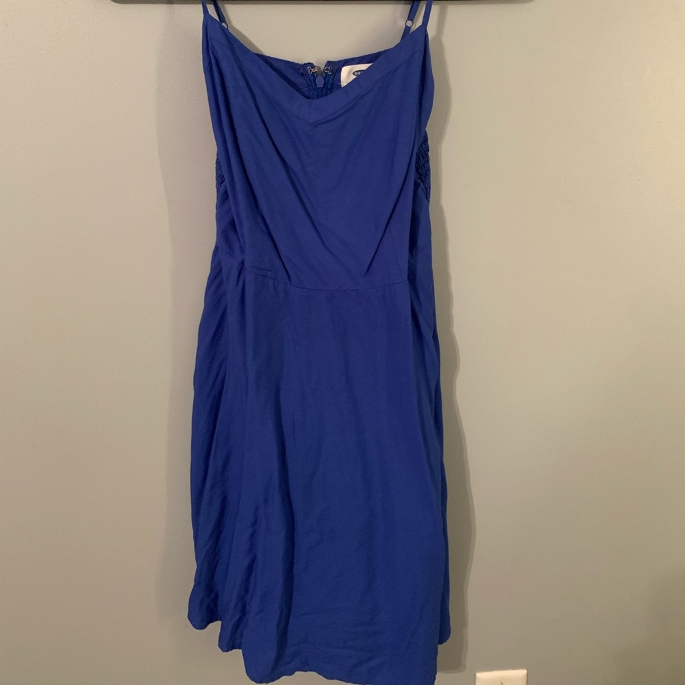 Blue dress